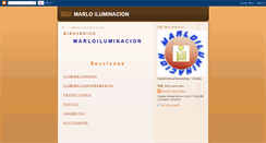 Desktop Screenshot of marloiluminacion.blogspot.com