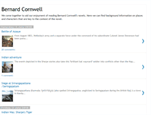 Tablet Screenshot of bernardcornwellbookgroup.blogspot.com