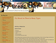 Tablet Screenshot of frybreadchef.blogspot.com