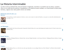 Tablet Screenshot of lahistoriainterminable-michaelende.blogspot.com