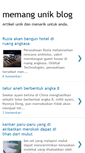 Mobile Screenshot of memangunik.blogspot.com
