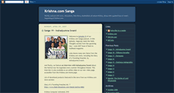 Desktop Screenshot of krishnasanga.blogspot.com
