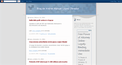Desktop Screenshot of andresmanuel.blogspot.com