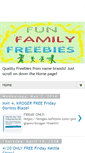 Mobile Screenshot of funfamilyfreebies.blogspot.com