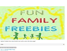 Tablet Screenshot of funfamilyfreebies.blogspot.com