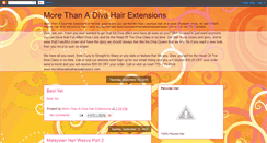 Desktop Screenshot of morethanadivahair.blogspot.com