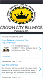 Mobile Screenshot of crowncitybilliards.blogspot.com