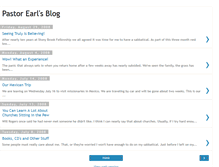 Tablet Screenshot of pastorearlsblog.blogspot.com