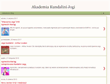 Tablet Screenshot of akademia-kundalini-jogi.blogspot.com