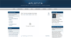 Desktop Screenshot of aplotita.blogspot.com