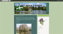 Desktop Screenshot of cuntrockfishing.blogspot.com