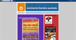 Desktop Screenshot of movimientolibertariopueblada.blogspot.com