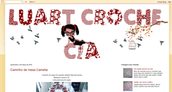 Desktop Screenshot of luartcroche.blogspot.com