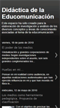 Mobile Screenshot of didacticaeducomunicacionzu.blogspot.com