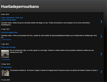 Tablet Screenshot of huelladeperrourbano.blogspot.com