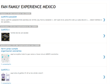 Tablet Screenshot of fanfamilyexperiencemexico.blogspot.com