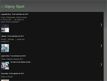Tablet Screenshot of gipsyspot.blogspot.com