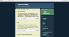 Desktop Screenshot of cronicaseroticas.blogspot.com