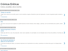 Tablet Screenshot of cronicaseroticas.blogspot.com