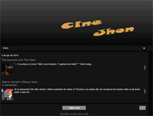 Tablet Screenshot of cinejhon.blogspot.com