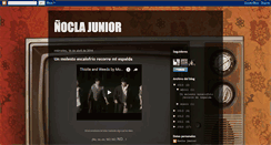 Desktop Screenshot of noclajunior.blogspot.com