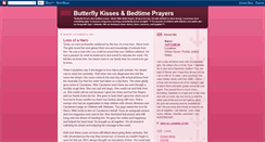 Desktop Screenshot of butterflykissesandbedtimeprayers.blogspot.com