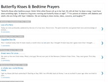 Tablet Screenshot of butterflykissesandbedtimeprayers.blogspot.com