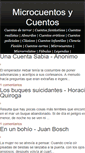 Mobile Screenshot of microcuentosycuentos.blogspot.com