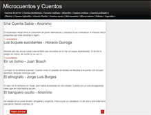 Tablet Screenshot of microcuentosycuentos.blogspot.com