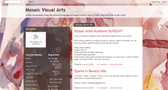 Desktop Screenshot of mosaicvisualarts.blogspot.com