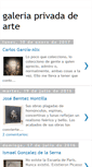 Mobile Screenshot of galeriaprivadadearte.blogspot.com