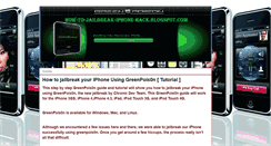 Desktop Screenshot of how-to-jailbreak-iphone-hack.blogspot.com