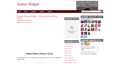 Desktop Screenshot of anime-widget.blogspot.com