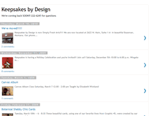 Tablet Screenshot of keepsakesbydesignmt.blogspot.com