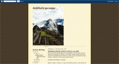 Desktop Screenshot of losperuanitos.blogspot.com