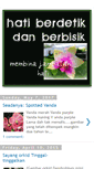 Mobile Screenshot of hatiberdetikdanberbisik.blogspot.com