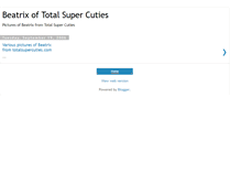 Tablet Screenshot of beatrixtotalsupercuties.blogspot.com