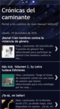 Mobile Screenshot of caminante-cronicasdelcaminante.blogspot.com