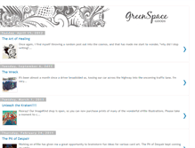 Tablet Screenshot of greenspacegoods.blogspot.com