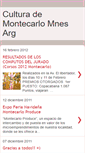 Mobile Screenshot of culturamontecarlo.blogspot.com