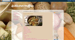 Desktop Screenshot of doktormutfak.blogspot.com