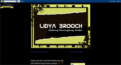 Desktop Screenshot of lidyabrooch.blogspot.com