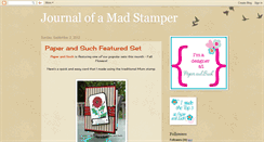 Desktop Screenshot of journalofamadstamper.blogspot.com