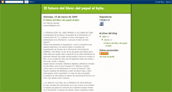 Desktop Screenshot of futurolibro.blogspot.com