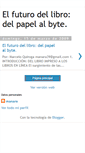 Mobile Screenshot of futurolibro.blogspot.com