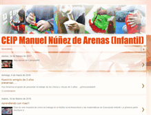 Tablet Screenshot of ceipmanuelnunezdearenasinfantil.blogspot.com