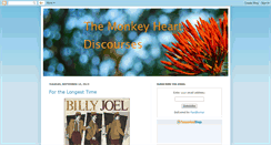 Desktop Screenshot of monkeyheartdiscourses.blogspot.com