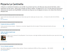 Tablet Screenshot of pizzarialacantinella.blogspot.com