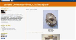 Desktop Screenshot of liajoyascontemporaneas.blogspot.com