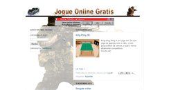 Desktop Screenshot of jogueonlinegratis.blogspot.com